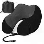 product_image_name-Generic-Memory Foam Neck Travel Pillow + 1 Storage Bag - Hiqh Quality-1