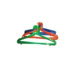 product_image_name-Generic-2 Dozens Plastic Normal Clothes Hangers - 24Pcs- Mixed Colors.-1