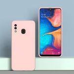 product_image_name-Generic-Samsung Galaxy A20 Silicone Phone Case  -5