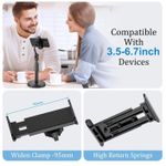 product_image_name-Generic-Adjustable Phone Holder Stand Foldable Desk Mount for Smartphones and Tablets-3