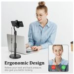 product_image_name-Generic-Adjustable Phone Holder Stand Foldable Desk Mount for Smartphones and Tablets-4