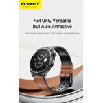 product_image_name-Awei-H27 Smartwatch 2.01 Inch HD Display Smart Watch, Bluetooth 5.2 Calling Watch with Heart Rate & SpO2 Monitoring, 100+ Sports Modes and Durable Design (Black)-3
