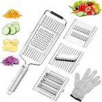 product_image_name-Generic-4 In 1 Blades Vegetable Slicer Grater Shredder-1