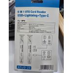 product_image_name-Generic-6 in 1 OTG Card Reader with USB 3.0, Lightning, Type-C Ports – Ideal for Data Transfer and Flash Memory Use-2