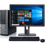 Refurbished OptiPlex 9020 SFF CPU - Core I7-4790 3.6GHZ - 8GB RAM - 1TB HDD + 22" Monitor