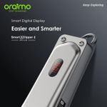 product_image_name-Oraimo- Smart Clipper 2 Professional Hair Clipper LED Screen Display -4