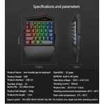 product_image_name-Generic-One handed gaming keyboard coloured backlit USB multimedia waterproof typewriter mini keyboard computer keyboard -2
