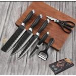 product_image_name-Generic-6pcs Zepter Knife Gift Pack Set – Black Non-Stick-1