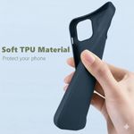 product_image_name-Generic-Navy Soft Silicone Slim Smooth Phone Case Cover for Itel S25-2