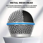 product_image_name-Generic-6.35mm large jack microphone, KTV wired microphone, recording and live streaming microphone-6