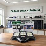 JSOT  Motion Detection Sensor 500W Watts Reliable Quality Waterproof Solar Street Light