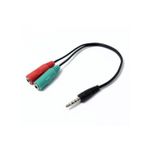3.5mm AUX Audio Mic Splitter Cable