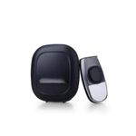 Tronic Battery Operated Wireless Doorbell Black