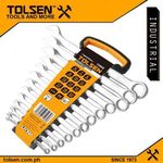 product_image_name-Tolsen-Combination Spanner Set 6-22mm 12PCS Wrench Set Double-Ended Spanners Set.-1