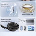 product_image_name-AKZ-25 MAX Hi-Fi Affordable Wireless Headphones High-Quality Headset V5.3 Music Creation Special Stereo Sound Top Max Headphones - Black-7