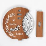 product_image_name-Generic-Wooden Creative Perpetual Calendar Home And  Office Decor-6
