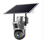 Solar Light V380 Pro Solar Powered Security PTZ CCTV Camera Wireless Outdoor 4g Solar Camera