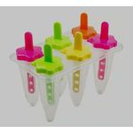 product_image_name-Generic-6pcs Multicolored Popsicle Ice Cream Maker Set – Reusable DIY Molds for Homemade Frozen Treats for Kids & Adults-2
