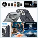 product_image_name-Spigen-Graphite Classic C1 MagFit Cover Case, Military-Grade Protection, Compatible with MagSafe Designed for iPhone 15 Pro-2