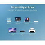 product_image_name-Ugreen-NW102-20158 0.5M Cat 6 U/UTP Lan Cable With Gold-Plated Conductor, 8-Core Twisted-Pair & Data Transmission Upto 1000MBPS - Black-7