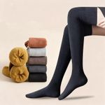 product_image_name-GALUIN-6pcs Autumn and winter plush and thick warm over-the-knee socks terry thigh socks-1