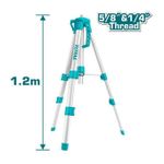product_image_name-TOTAL-TLLT01152 Tripods for laser  levels 5/8" &1/4"  Thread-1