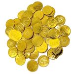 100pcs,Gold Pirate Treasure Coins