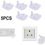 product_image_name-Generic-5pcs Plug Socket Covers , Child Baby Plug Socket Covers for Sockets -1