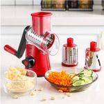 product_image_name-Generic-Rotary Drum Grater Veggie Slicer With 3 Slicing Options-2