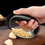 product_image_name-Generic-Multi-Function Manual Ring Garlic Press - Stainless Steel Ginger Crusher & Mincer-2