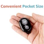 product_image_name-Generic-Wireless Bluetooth Shutter Remote Control Button Self-Timer Long Distance Camera Remote Compatible with All Smartphones,iOS Device.-6