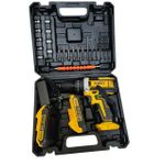 Dewalt Cordless Drill With 2 Rechargeabl Batteries & Bits 
