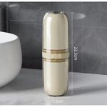 product_image_name-Generic-Big size portable travel toothbrush holder with 4 cups-1