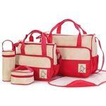 product_image_name-Generic-Diaper Bag ( Red)-2