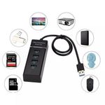 USB HUB 4 Ports Usb Hub 3.0 Adapter High Speed Data Transfer