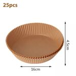 product_image_name-Generic-25 Pcs Air Fryer Disposable Paper Liner Oil-Proof Non-Stick-7