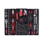 168pcs Hand Mechanic Socket Ratchet Wrench Combination Tool Kits Home Repair Tools Set