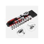 product_image_name-Generic-Quality 12Pcs Ratchet Socket Spanner Set-2
