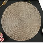 product_image_name-Generic-6pc Round Heat Insulation Placemats / Non Slip Heat Table Mats -4