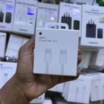 Apple USB-C white Fast Charging Cable – High-Speed PD Power Delivery Cable for iPhone 15 Series, Durable Anti-Break Braided Design, Safe Rapid Charging & Data Sync, Strong Connector Build, Universal USB-C Compatibility for  Devices