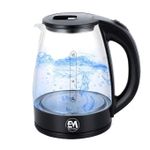 Em Glass Kettle 2.2L ElectroMate Kettle Electric Jug Heater For Boiling Water – Ideal Kitchen Appliance