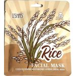 product_image_name-Ushas-Rice Facial Mask – Firming, Moisturizing & Brightening Sheet Mask (25ml)-1