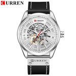 product_image_name-Curren-8299 Mechanical Movement,Automatic,Self-Wind Men's Leather Straps Watch-1