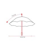 product_image_name-Generic-Brown Windproof LONG Durable Foldable Rain Umbrella Strong Windproof Travel Umbrella-3