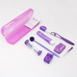 product_image_name-Generic-8-in-1 Orthodontic Brushing Kit for Braces - Hard Protective Travel Case (Mirror, Floss Threaders, Timer)-7
