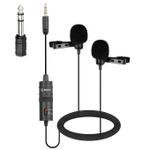 product_image_name-Generic-BOYA BY-M1DM Dual Lavalier Mic Kit for Remote Interviews, Classes, and Videos-1