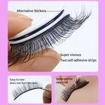 product_image_name-Lashes-Self-Adhesive Strip False Eyelashes – No Glue Needed, Reusable-3