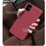 product_image_name-Generic-Samsung Galaxy A51 Soft Silicone Back Cover, Anti-Fingerprint Äž Maroon, Shockproof Protection, and Slim Fit Protection-1