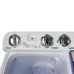 Hisense 7.5Kg Top Load Twin Tub Washer, WSQB753W, Energy Efficient, Heavy Duty Washing Machine, Low Noise Operation, White