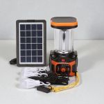 Dat AT 9016B Off-Grid Solar Lighting Kit with High-Efficiency Panel, MP3 Player & USB Ports